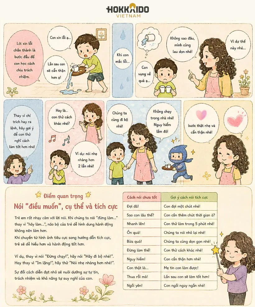 Kĩ năng giao tiếp cho trẻ - Bé ơi, nhìn mẹ làm gương nha!