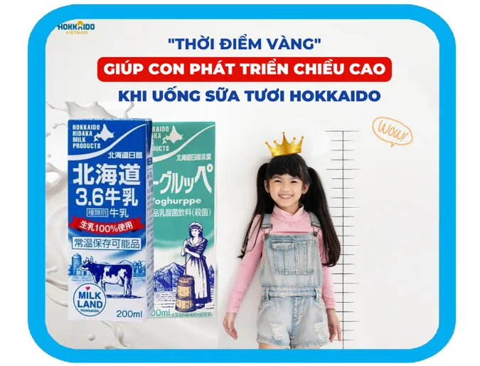 Những hương vị sữa Hokkaido chinh phục người dùng Việt