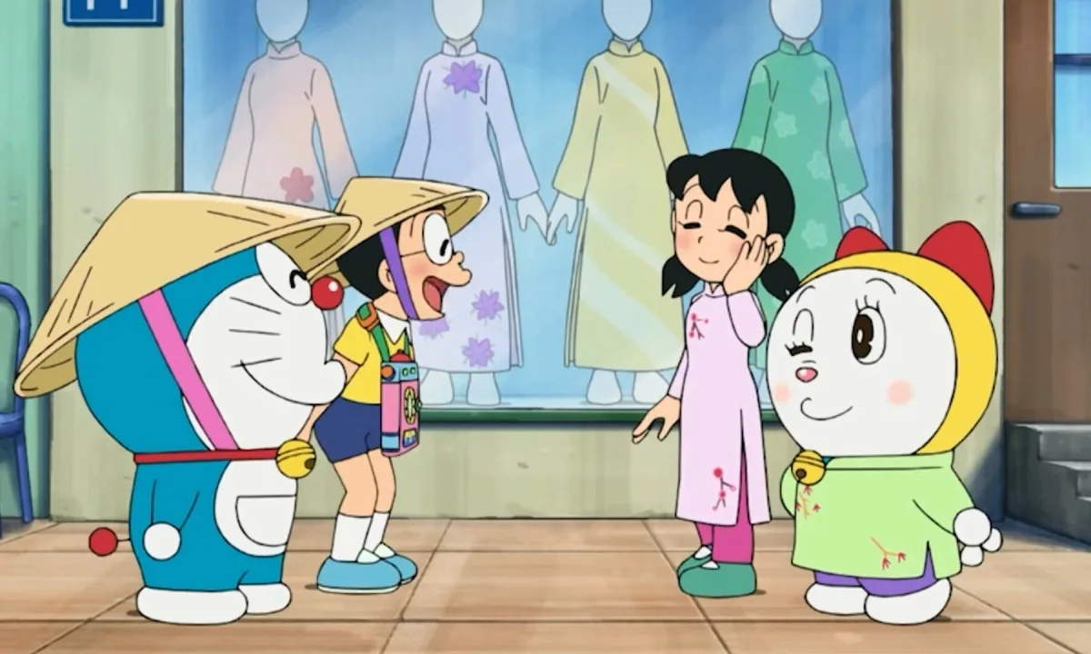 Doraemon đến Việt Nam rồi! Fan Hokkaido Việt Nam “phát sốt” vì từng khung hình đều quá cưng