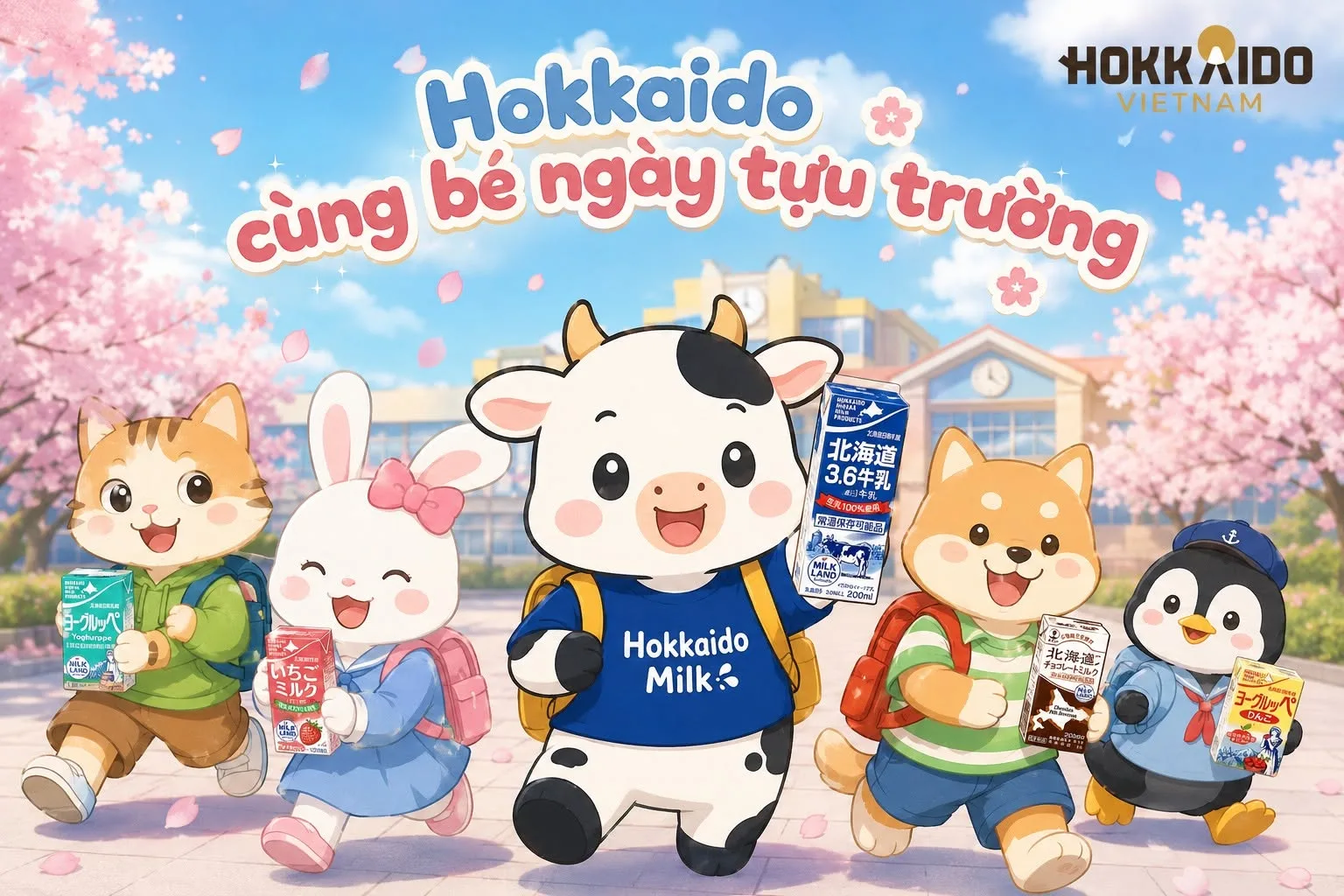 🍂 CHÀO THU, CHÀO MÙA TỰU TRƯỜNG CÙNG NHỮNG NHÂN VẬT CHÍNH DỄ THƯƠNG